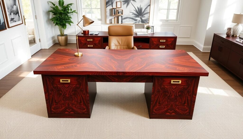 $7000 cocobolo desk