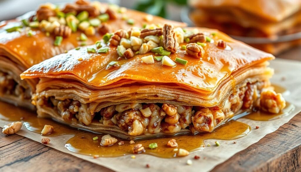 Nut-filled Baklava